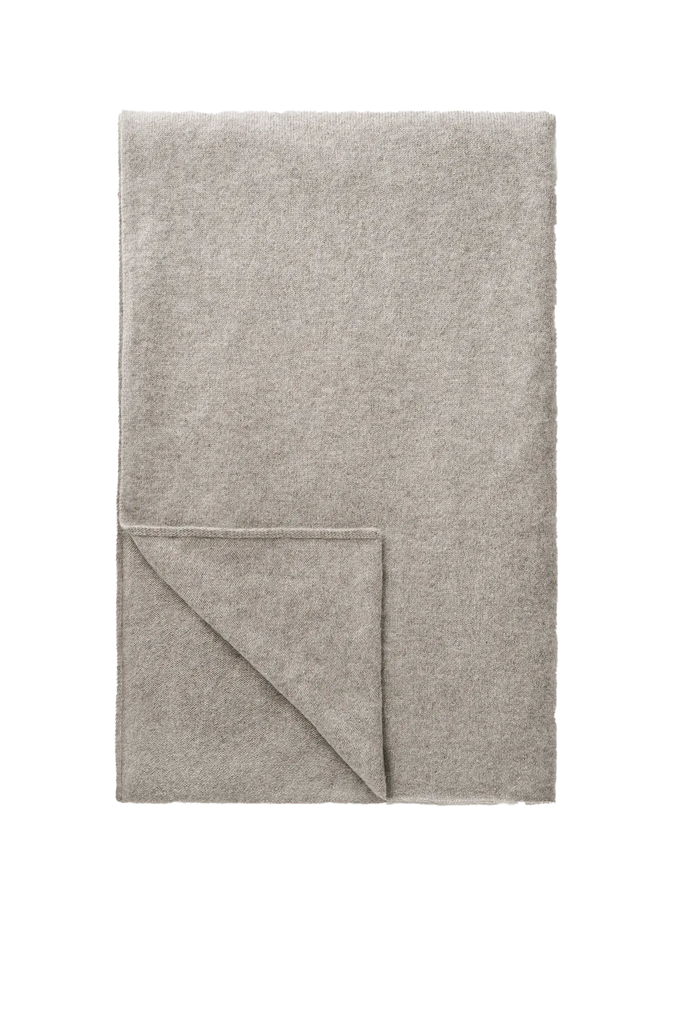 Schal Knitted in Greige