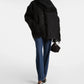 Jacke Fringed Scarf in Black