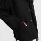 Jacke Fringed Scarf in Black