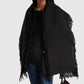 Jacke Fringed Scarf in Black