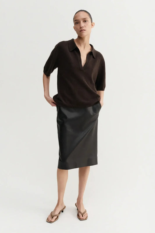 T-Shirt Nessa in Chocolate