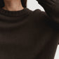 Pullover Cru in Chocolate
