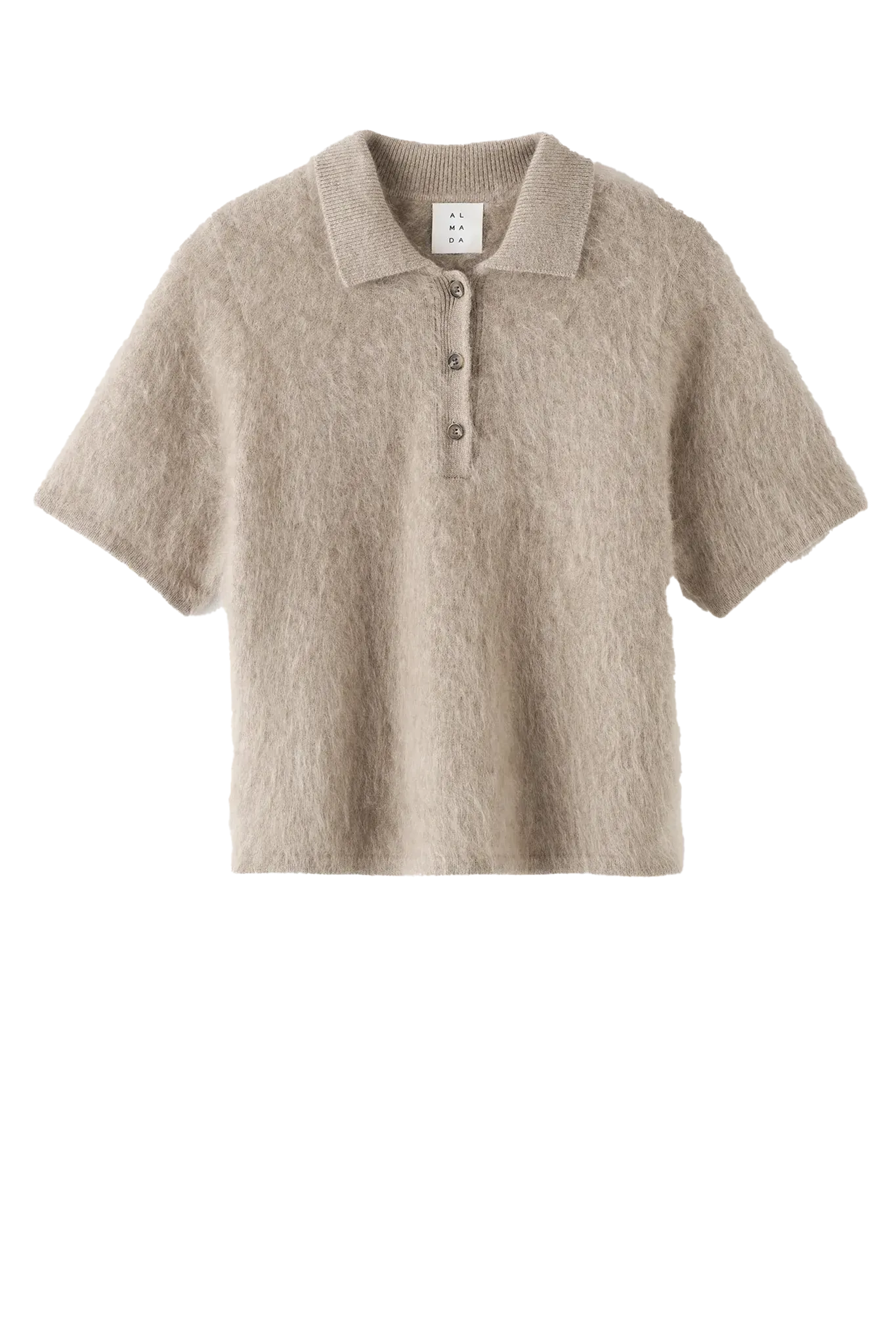 Shirt Maika Brushed in Nougat