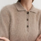 Shirt Maika Brushed in Nougat