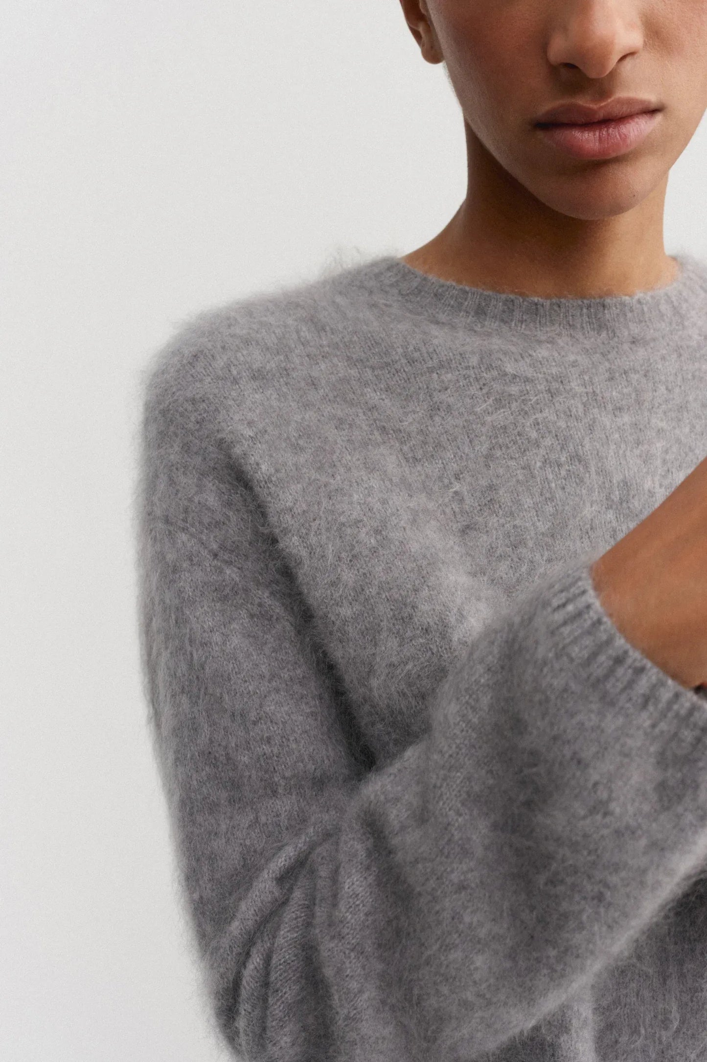 Pullover Floy Cashmere in Grey