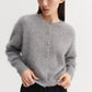 Cardigan Coco Brushed in Grey