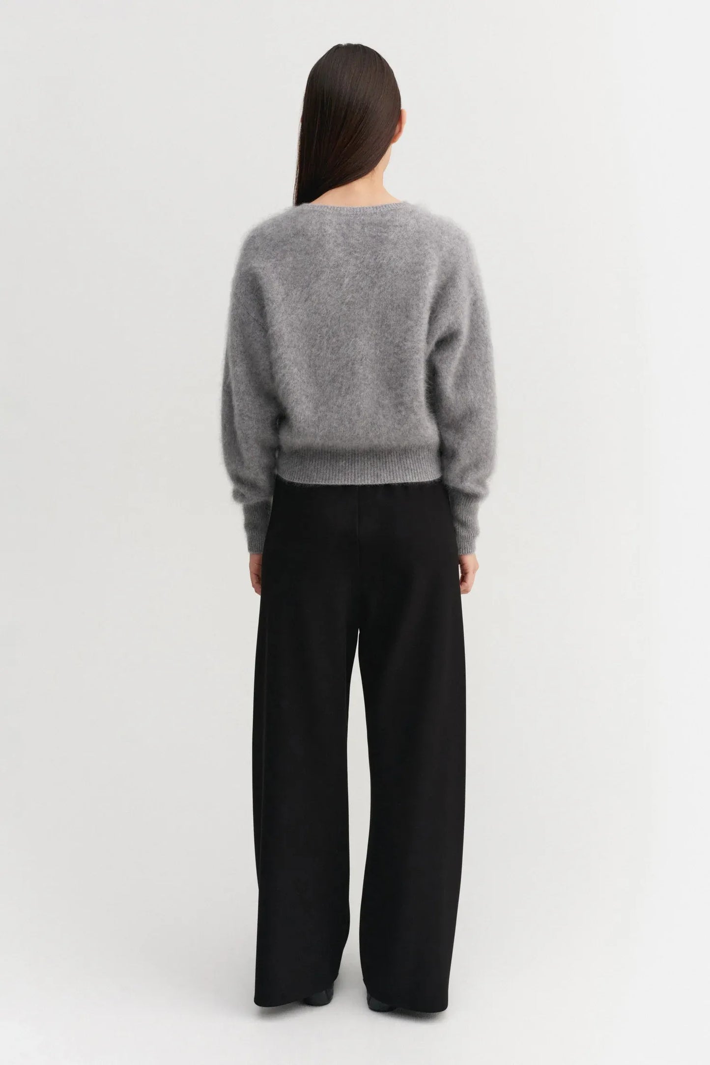 Cardigan Coco Brushed in Grey