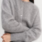 Cardigan Coco Brushed in Grey