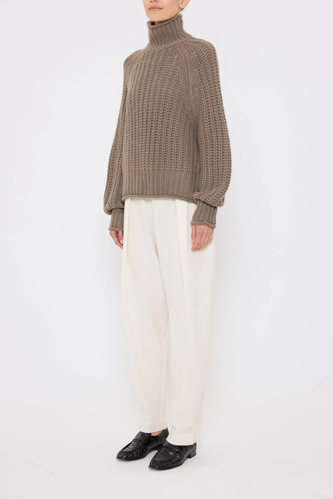 Pullover Ellis in Desert Taupe