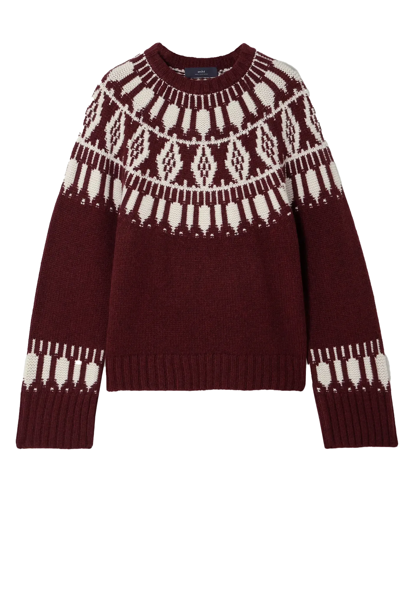 Pullover Jackson in Burgundy