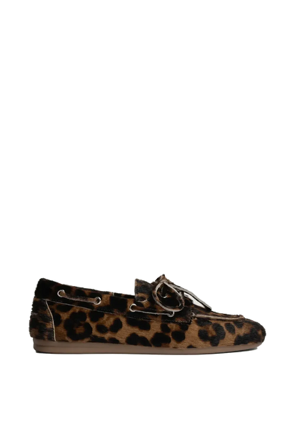 Boat Loafer Animal in Leopard