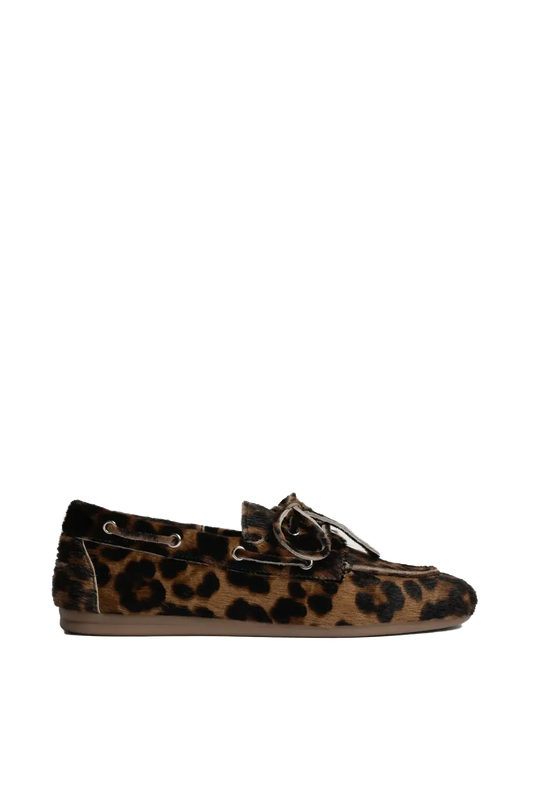 Boat Loafer Animal in Leopard