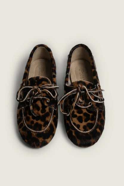 Boat Loafer Animal in Leopard