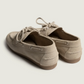 Boat Loafer Brushed Suede in Light Taupe