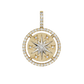 Medaillon "Constellation Mini" 14K Gold.