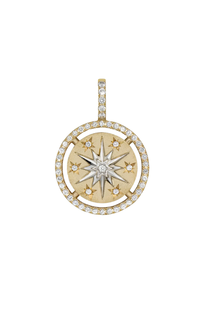 Medaillon "Constellation Mini" 14K Gold.