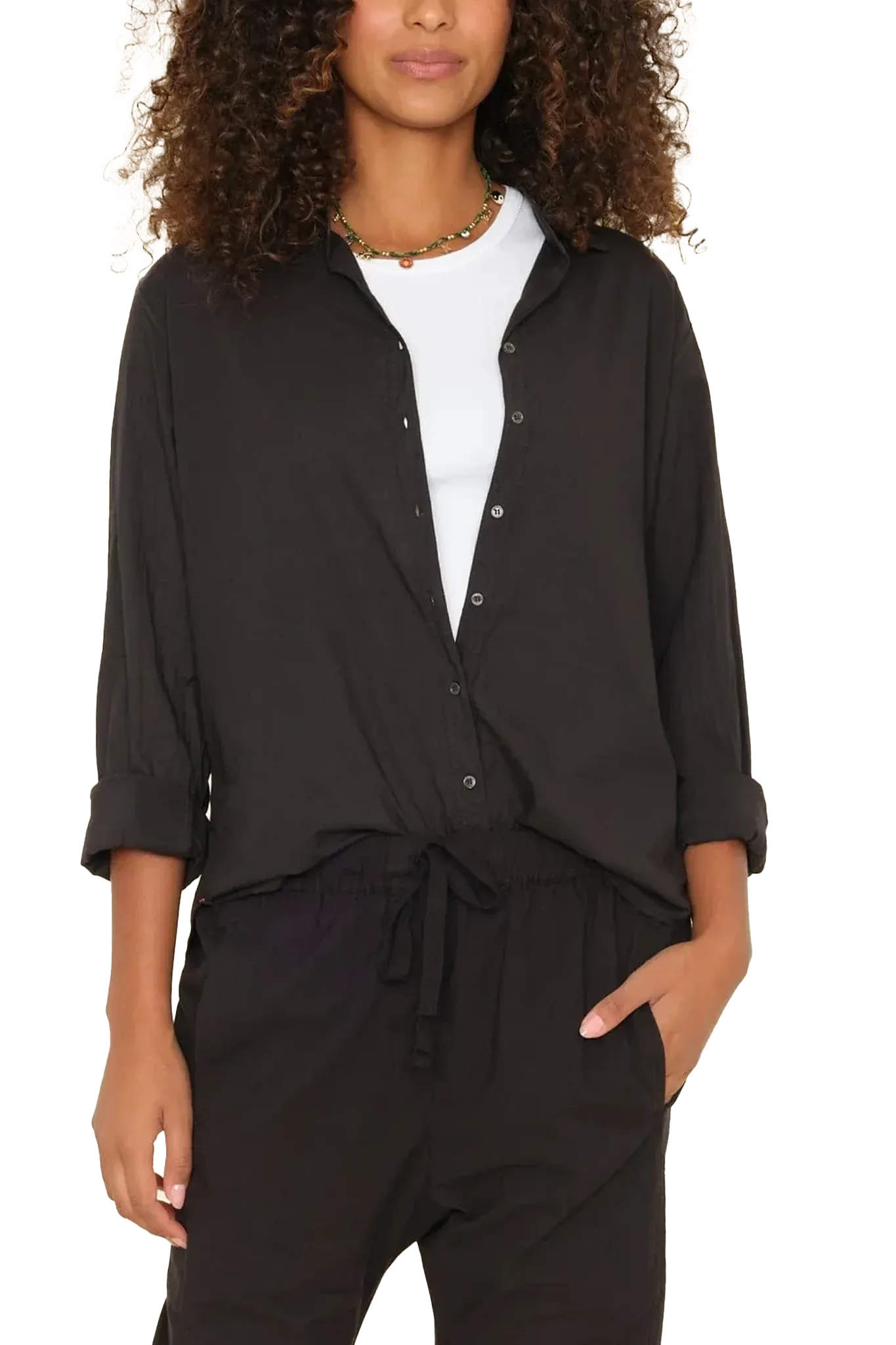 Bluse Beau Shirt in Black