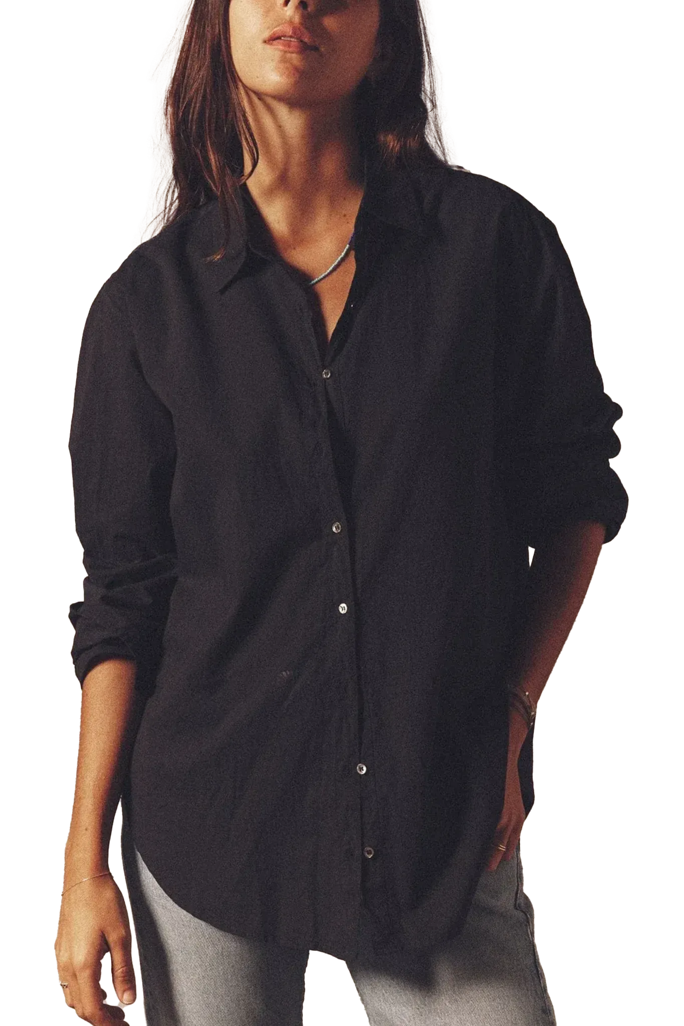 Bluse Beau Shirt in Black