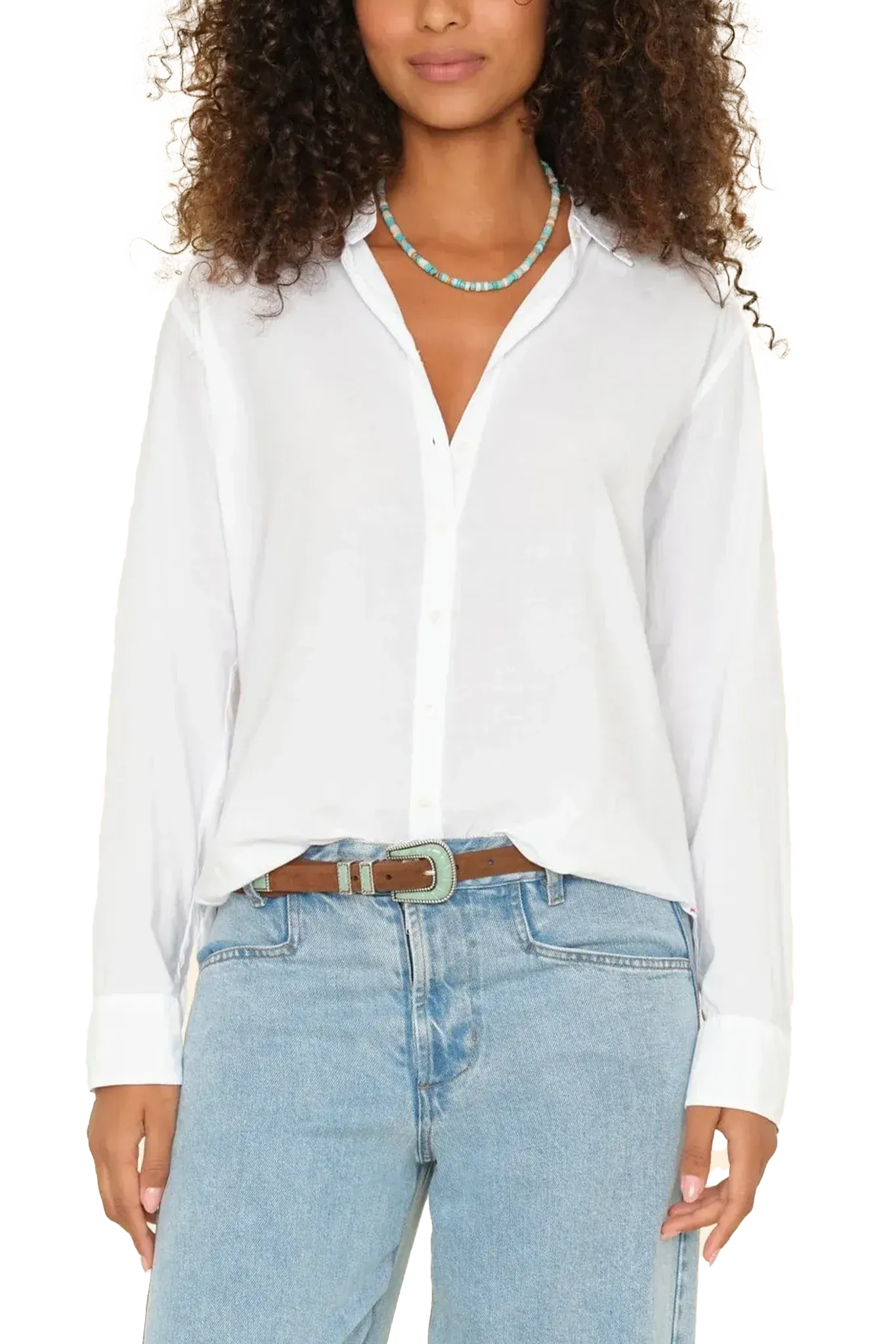 Bluse Beau Shirt in White