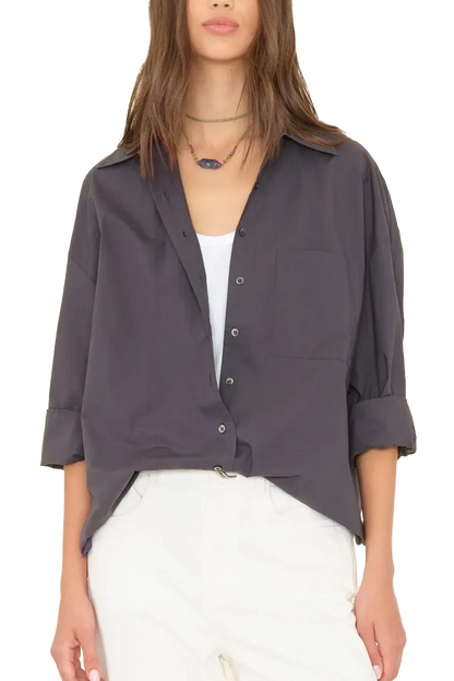 Bluse Sydney Shirt in Cinder Blue