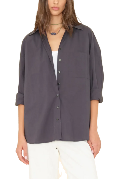 Bluse Sydney Shirt in Cinder Blue