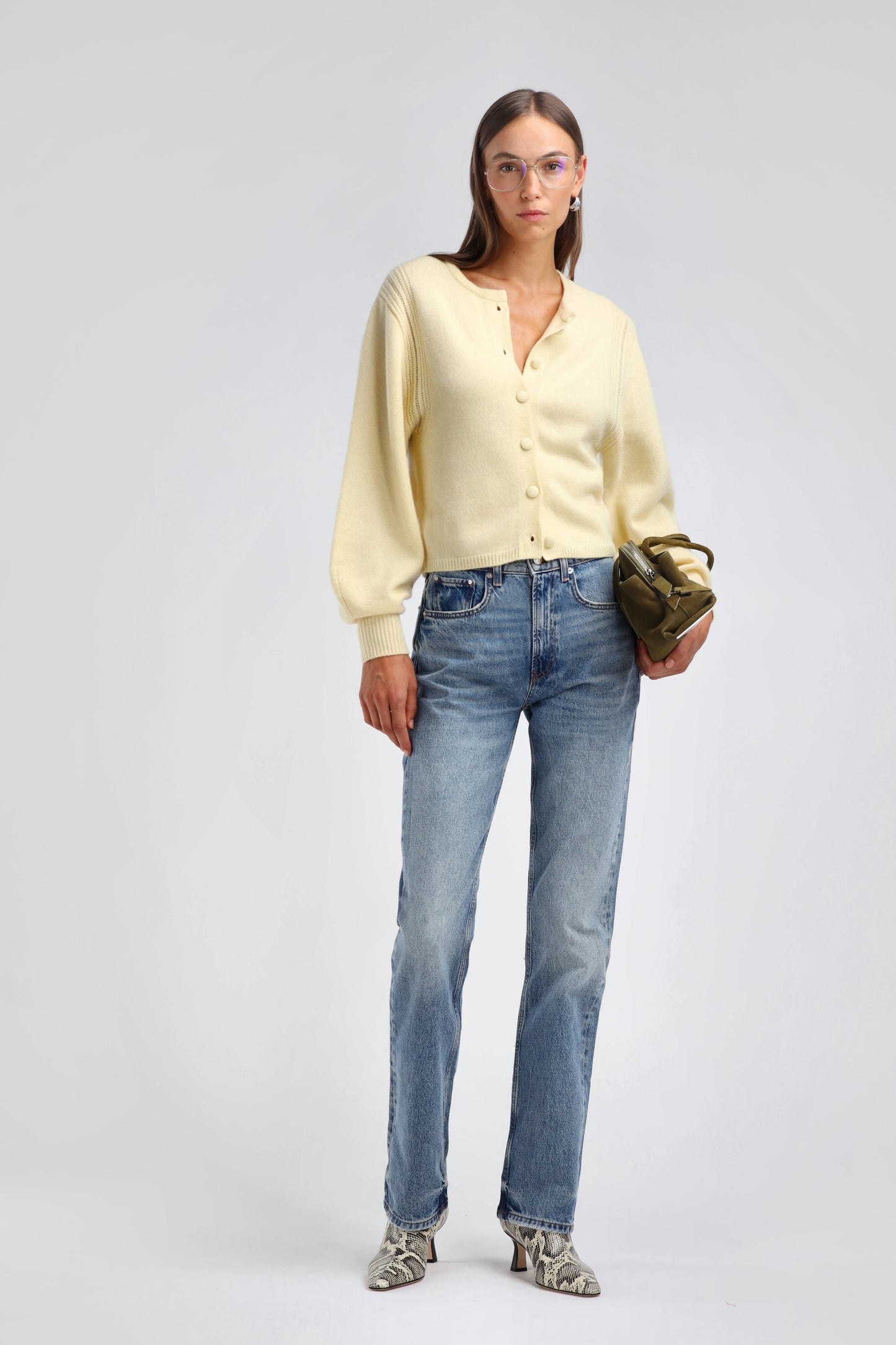 Cardigan Nala in Buttercream