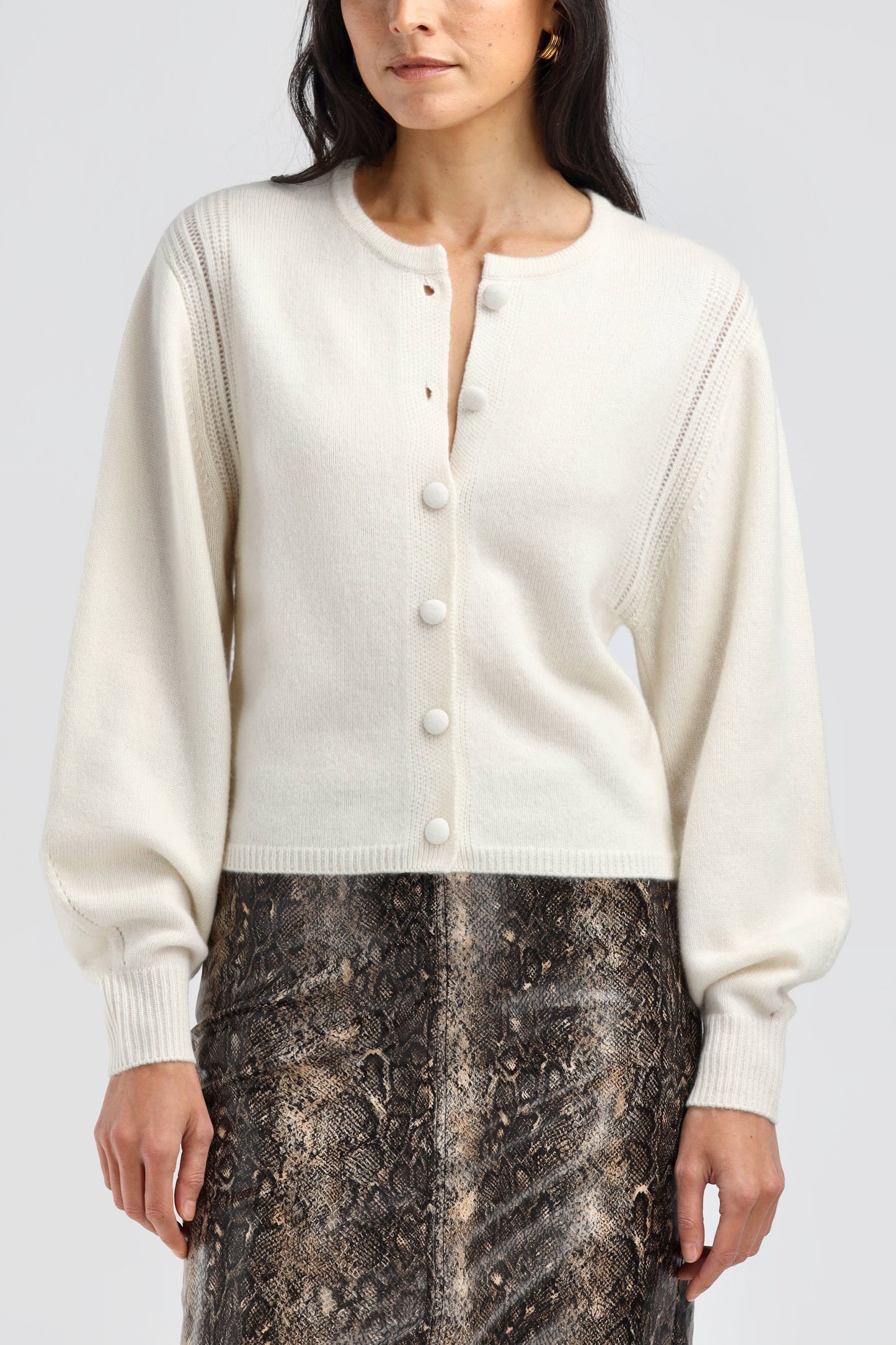 Cardigan Nala in Cream