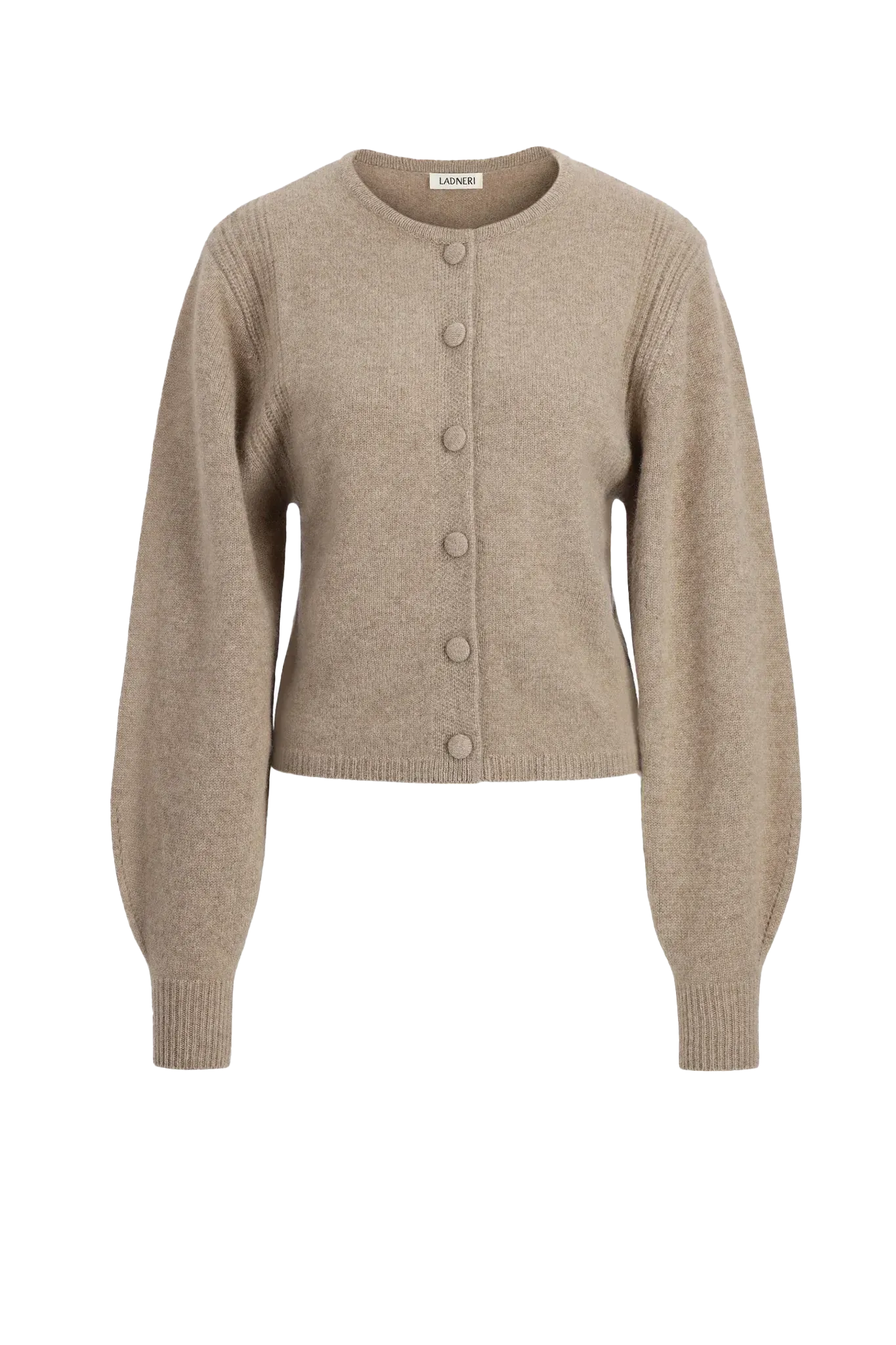 Cardigan Nala in Warm Taupe