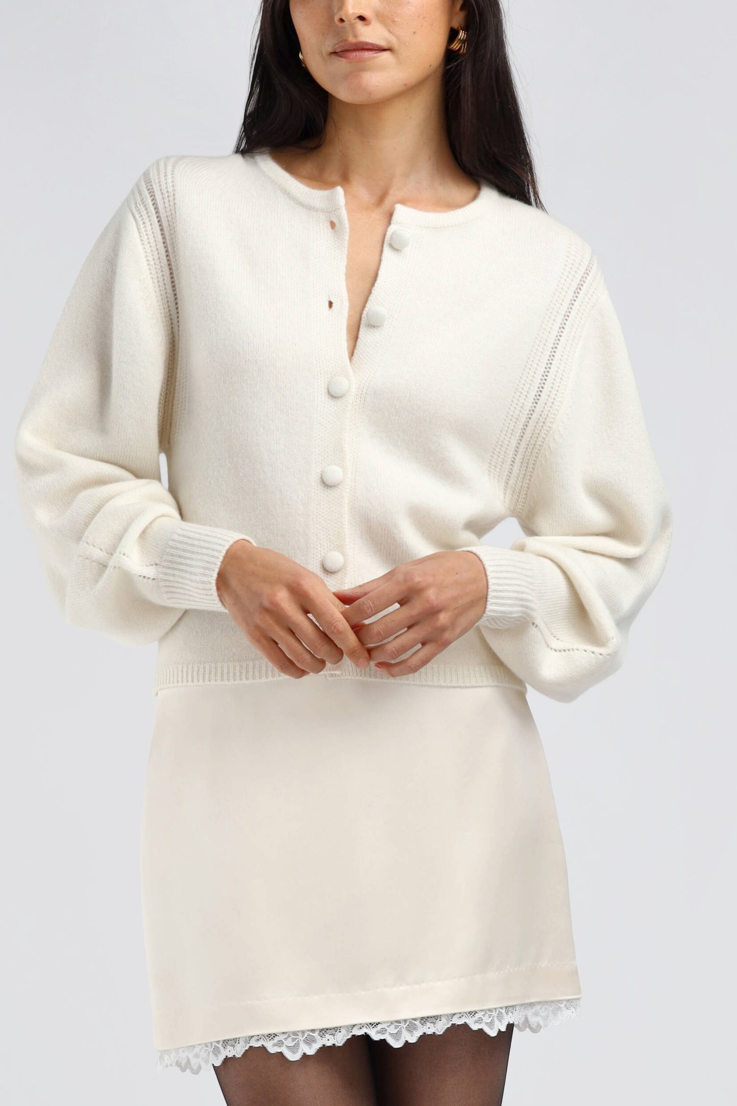 Rock Cassis Lace in Creme