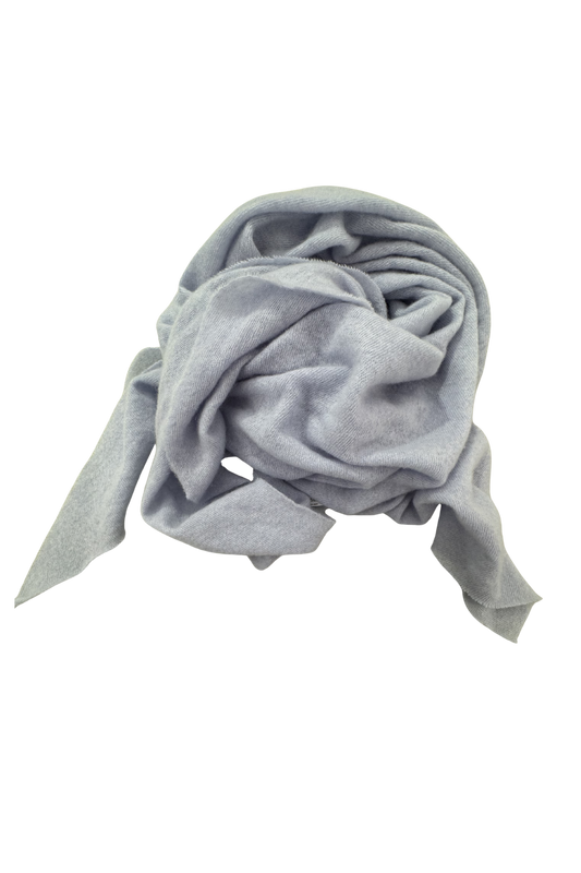 Cashmere Schal Adeli in Light Blue