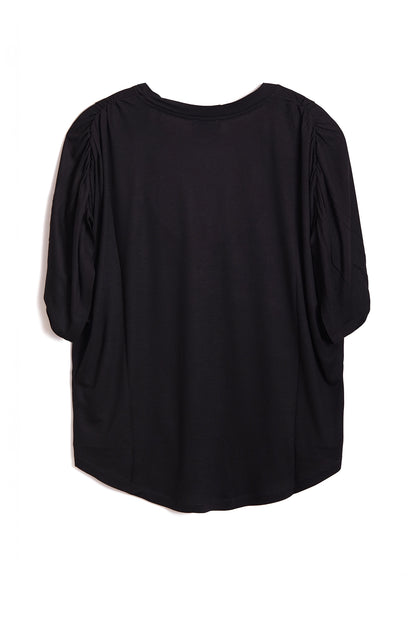 T-Shirt Emmanuela in Black