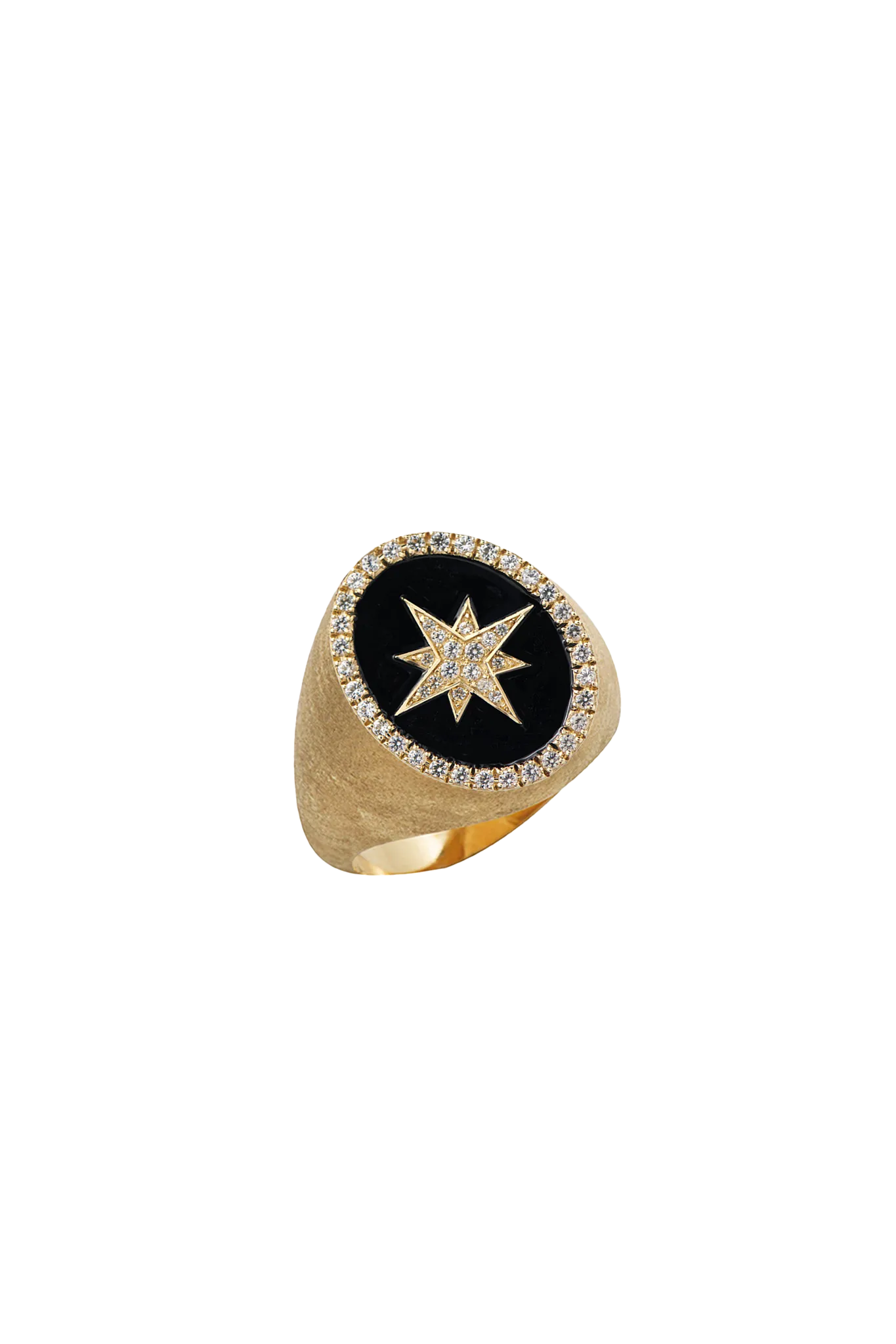 Ring Chevalière Constellation 14 K Gold