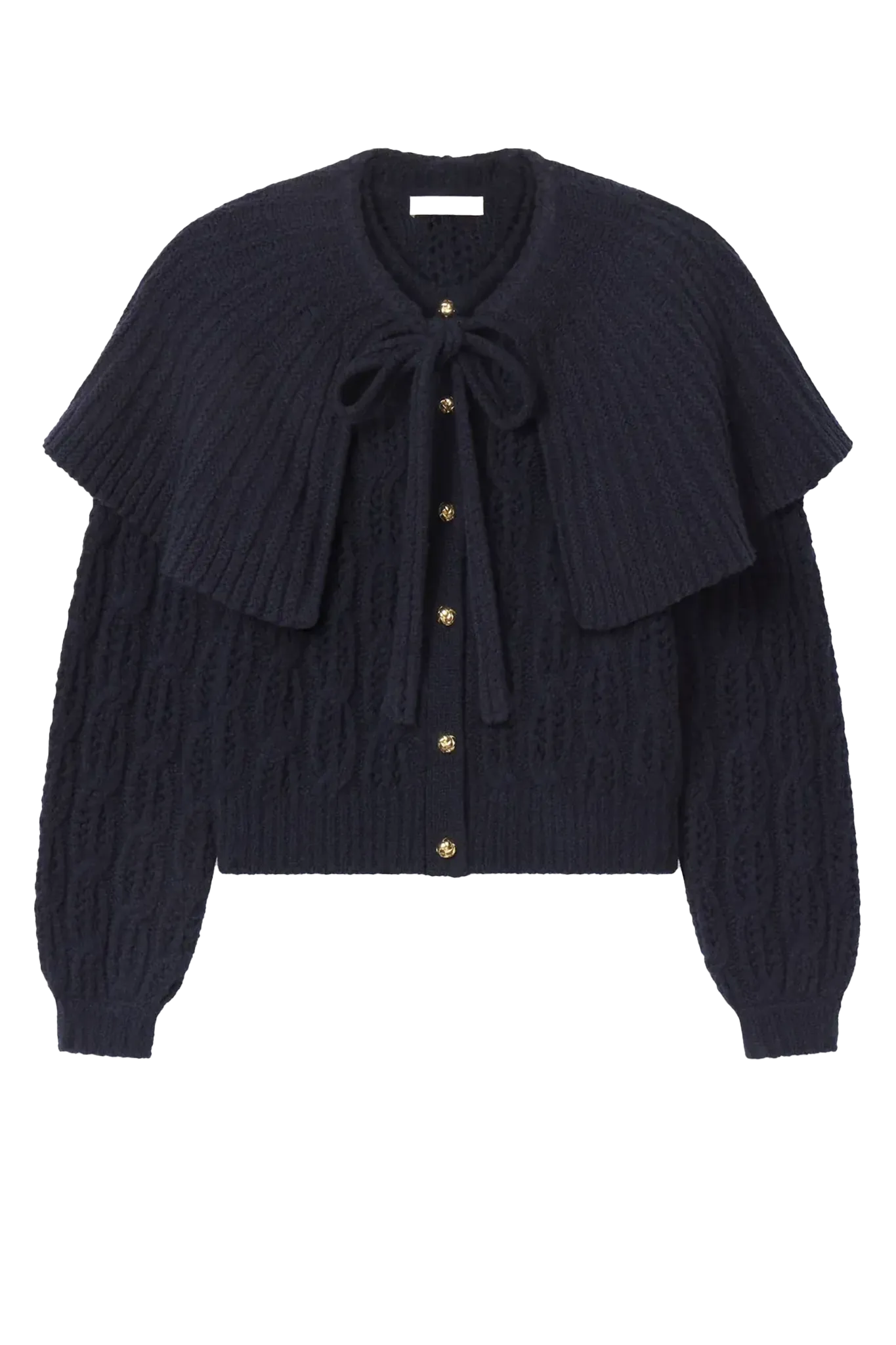 Cardigan The Cape Sweater in Navy