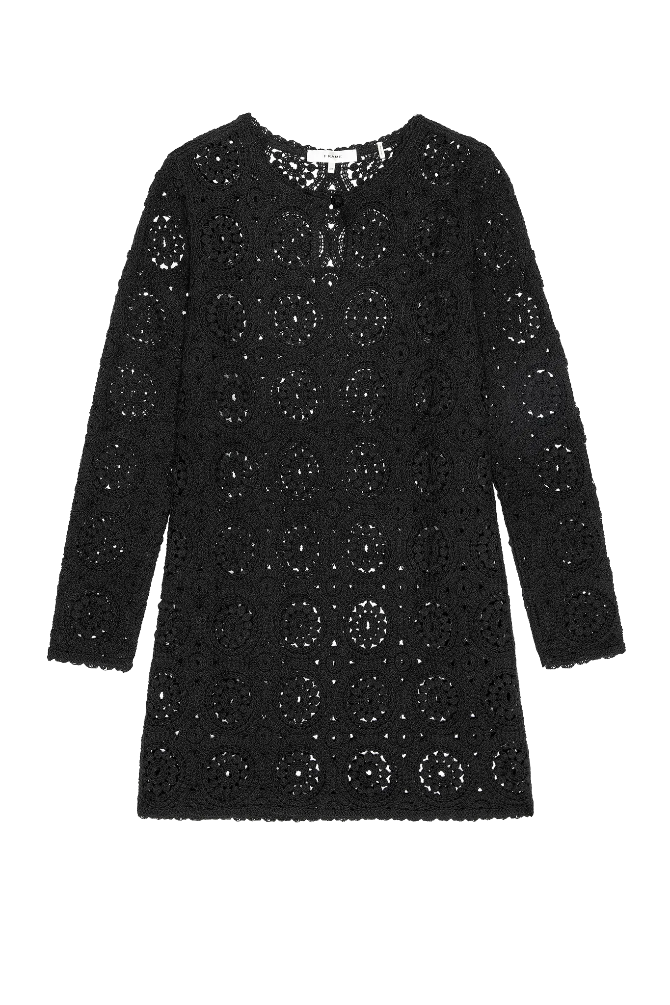 Kleid The Crochet Keyhole in Black