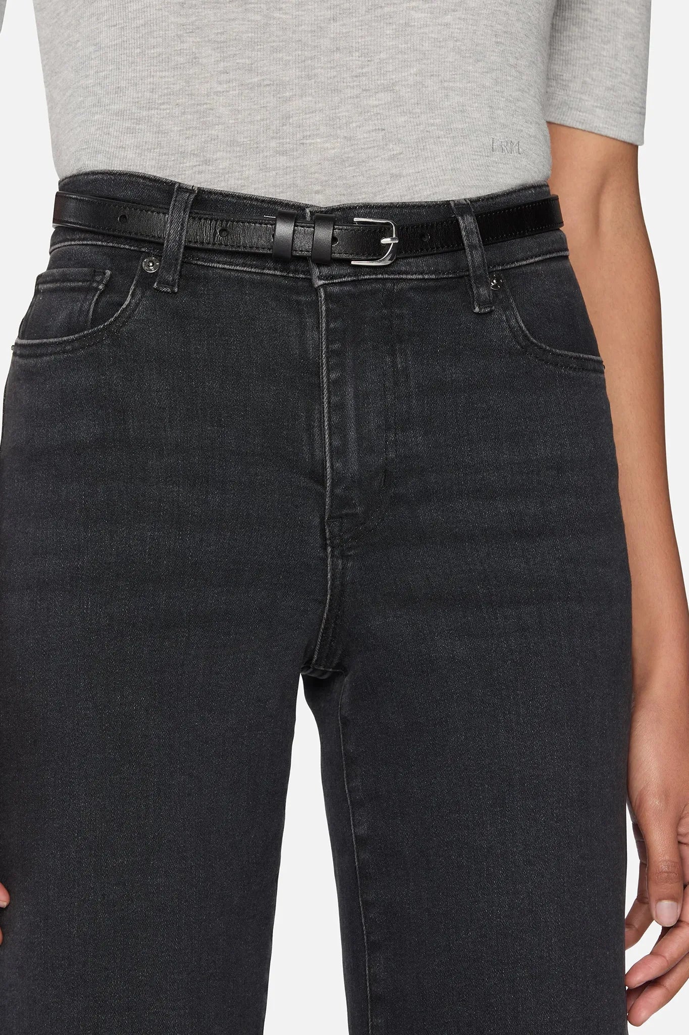 Jeans Le Slim Palazzo in Destroyer
