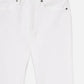 Jeans The Lax in White Raw Fray