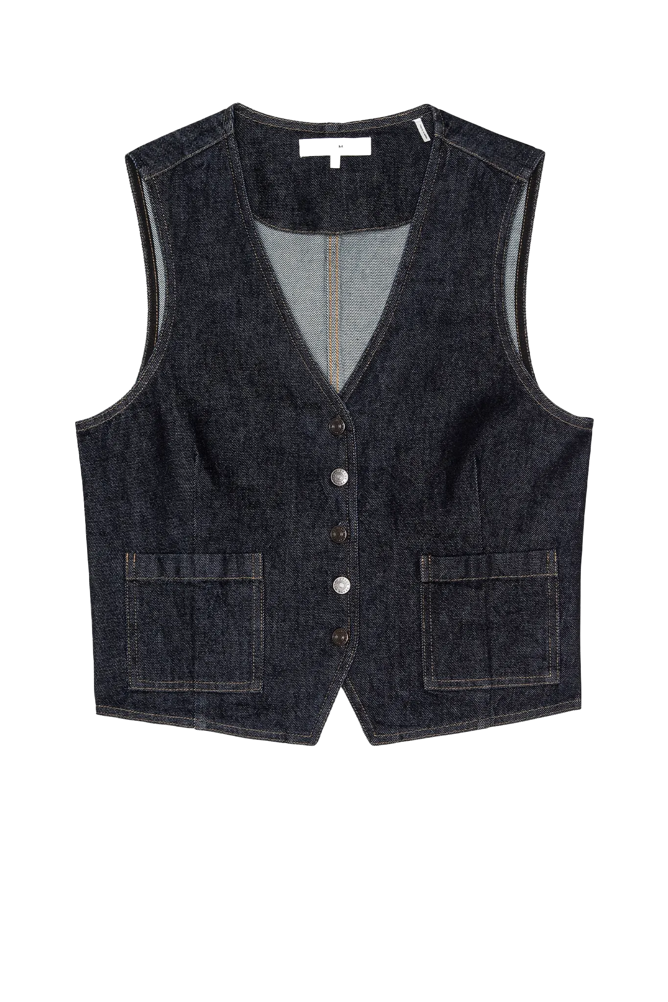 Weste The Denim in Rinse