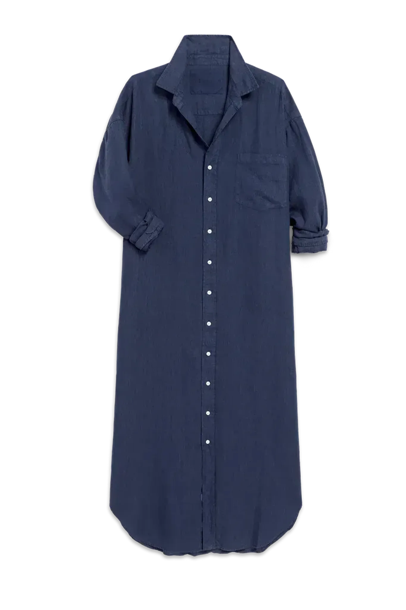 Kleid Megan Button Up in Navy