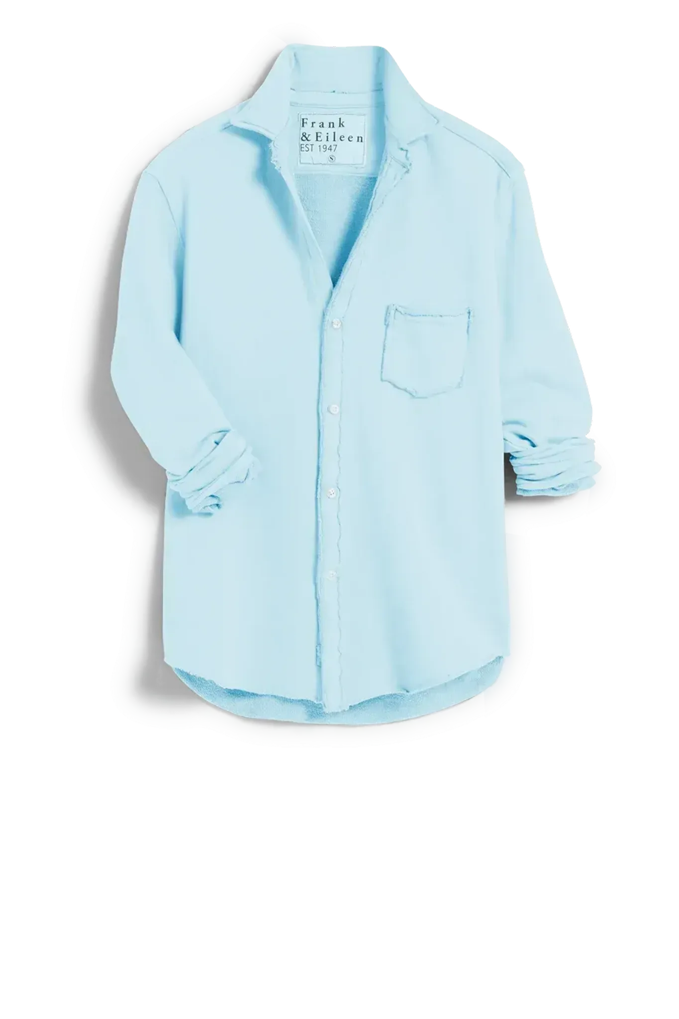 Shirt Eileen Relaxed Button Up in Dive