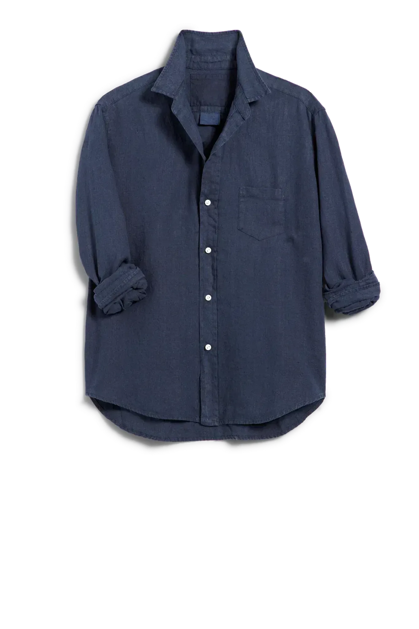 Shirt Eileen Relaxed Button Up in Navy