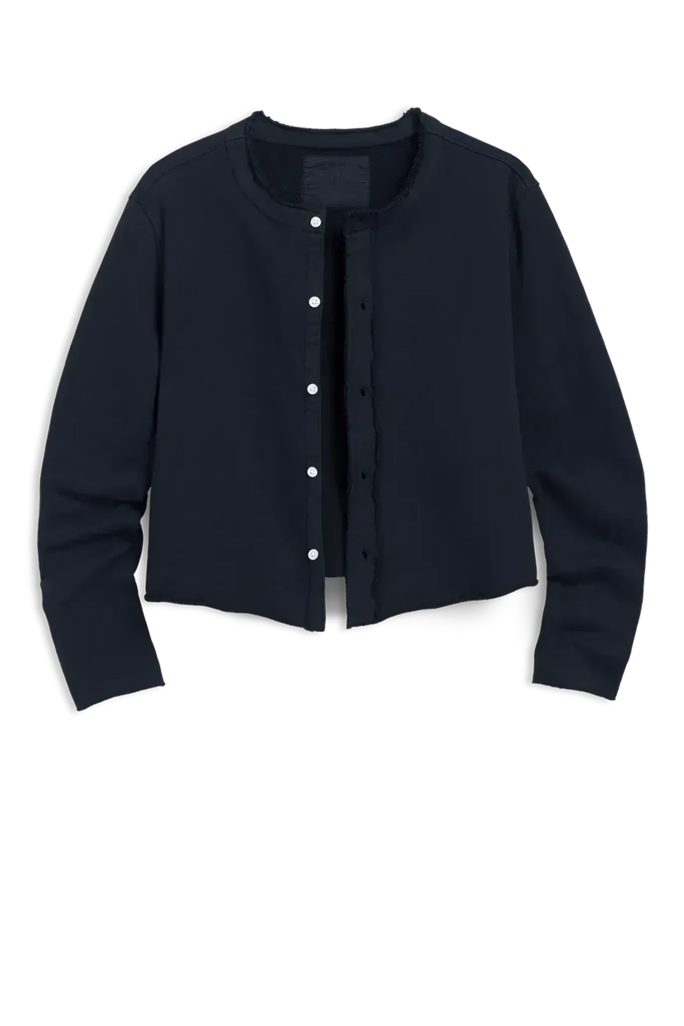 Sweat Cardigan Jackie in Navy