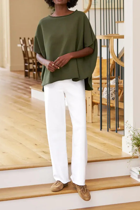 Sweat Hose Catherine in White