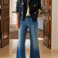 Sweat Jacke Peacoat in Royal Navy