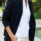 Sweat Shirt Blazer Dublin in Royal Navy