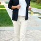 Sweat Shirt Blazer Dublin in Royal Navy