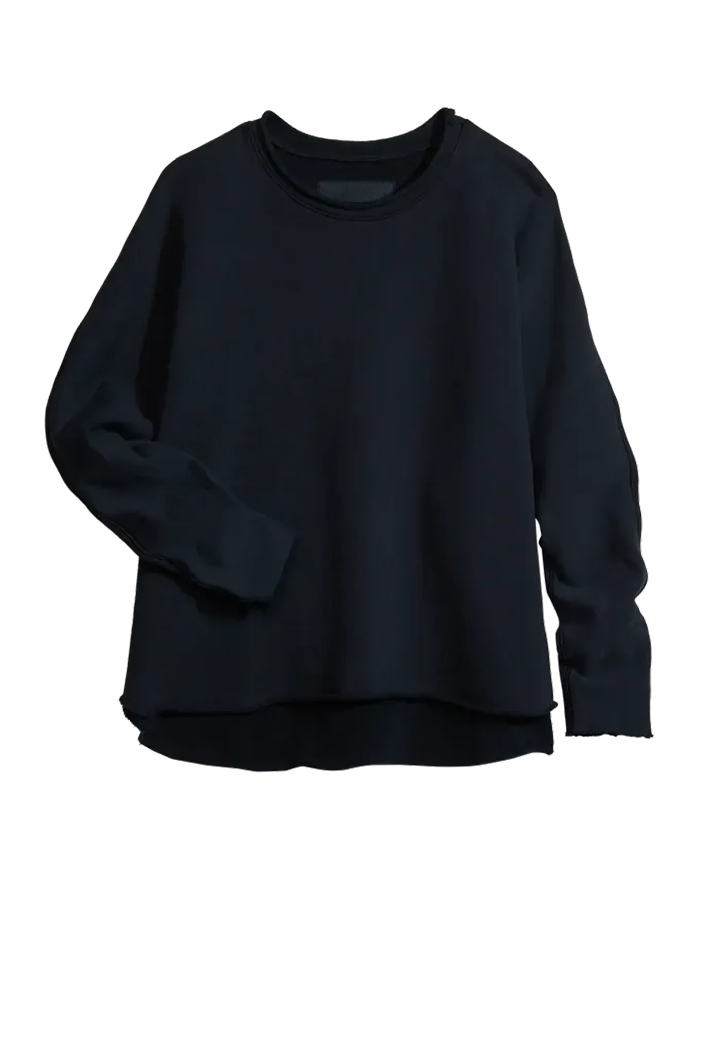 Sweat Shirt Anna Long Sleeve Capelet in Royal Navy