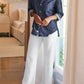 Shirt Eileen Relaxed Button Up in Vintage Dark Indigo Wash