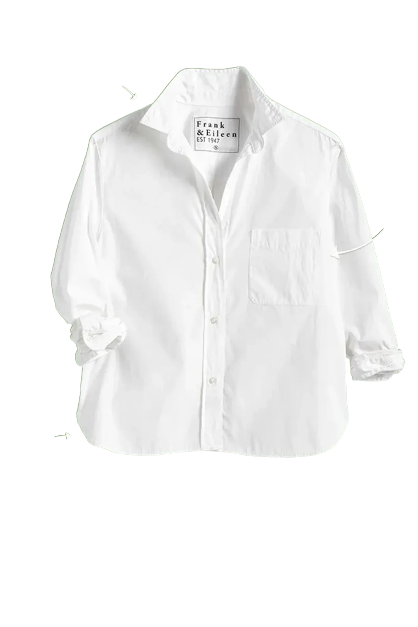 Shirt Silvio Untuckable Button-Up in White