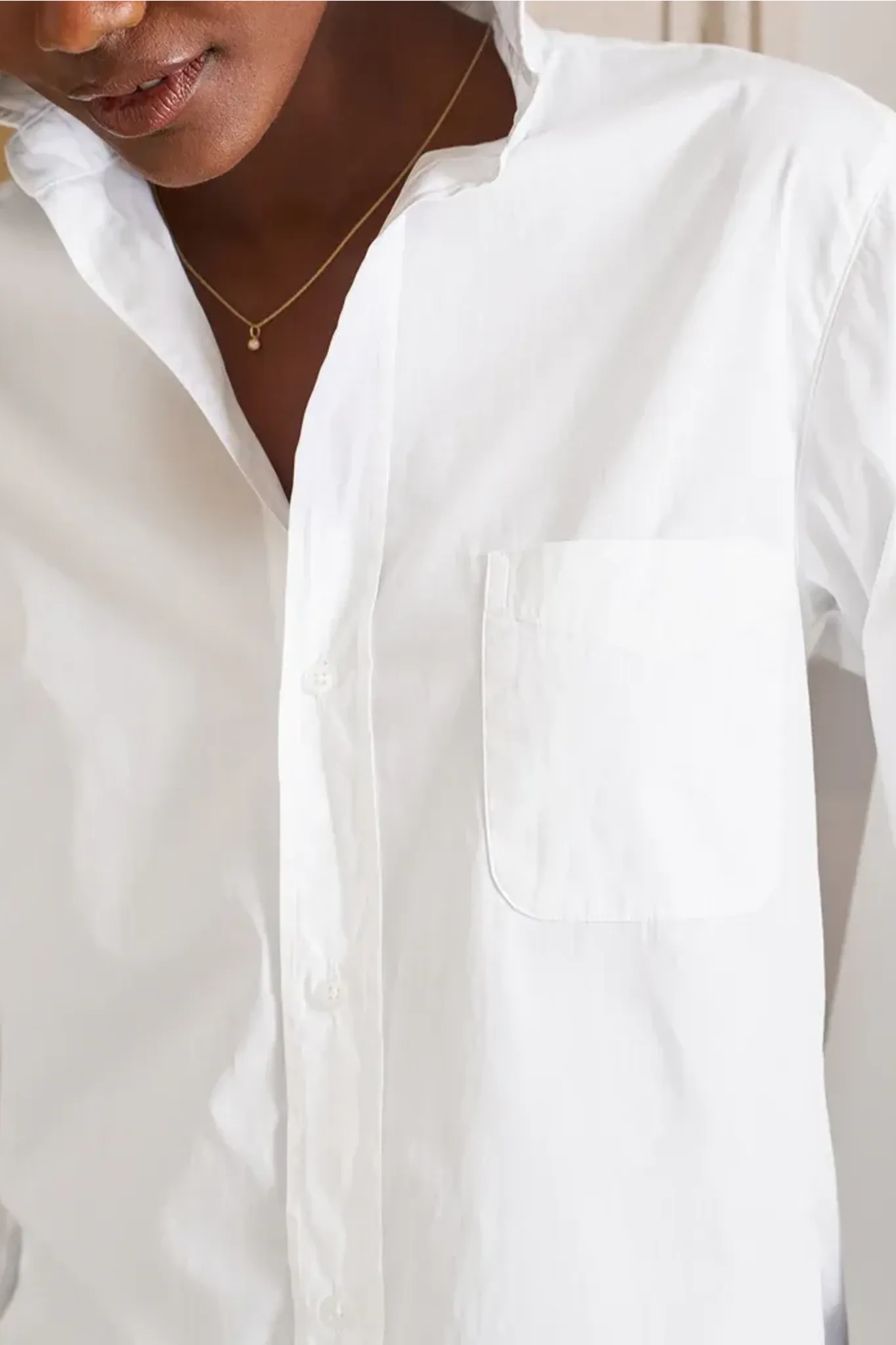 Shirt Silvio Untuckable Button-Up in White