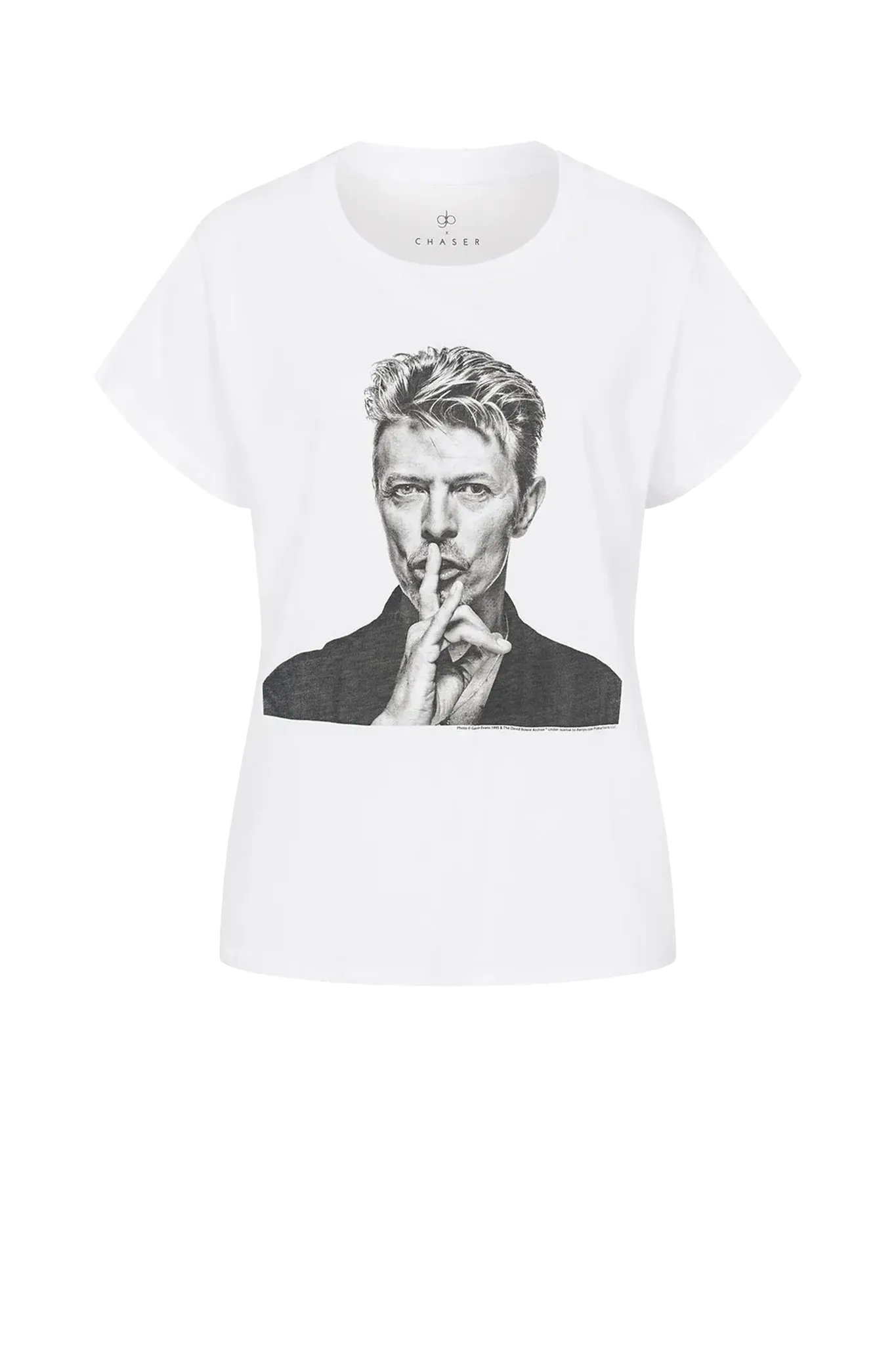 T-Shirt Rowan - David Bowie in White